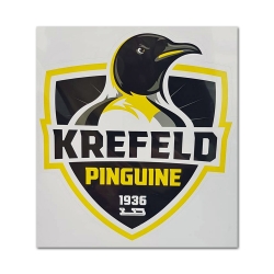 Krefeld Pinguine  - Autoaufkleber - Logo - 18x20cm